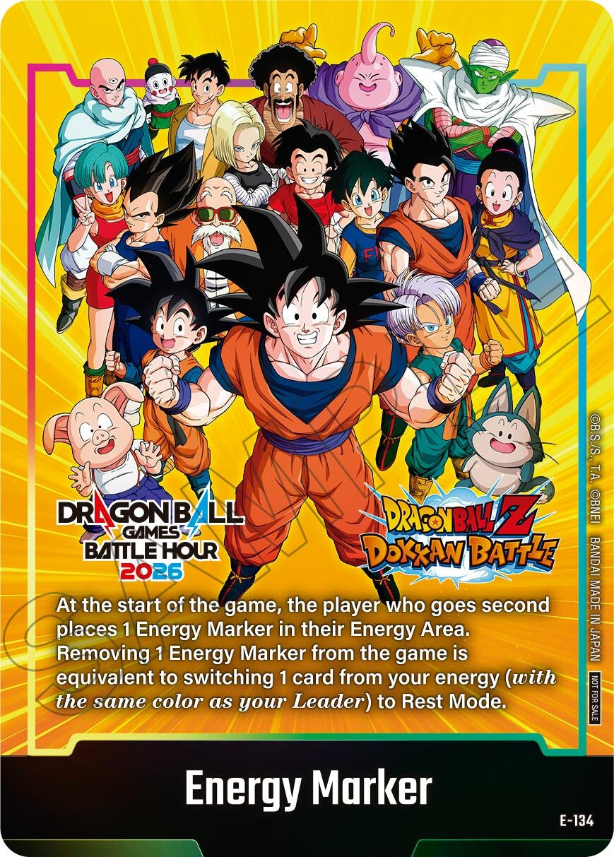 Image for Energy Marker (E-134) (E-134) (Fusion World Energy Markers) (DBSFW_EM) - Dragon Ball Super: Fusion World
