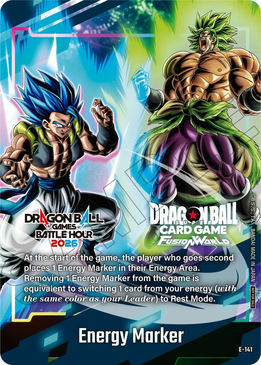 Image for Energy Marker (E-141) (E-141) (Fusion World Energy Markers) (DBSFW_EM) - Dragon Ball Super: Fusion World