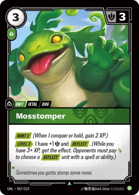 Image for Mosstomper (047/219) (Unleashed) - Riftbound: League of Legends Trading Card Game