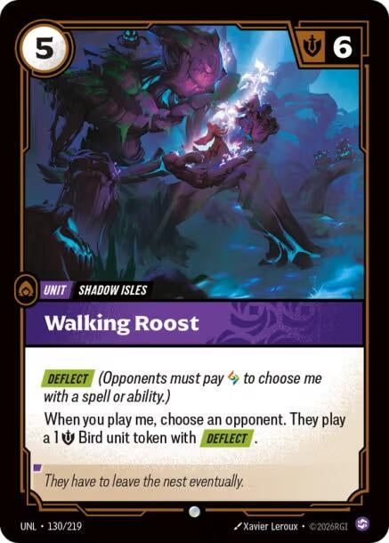 Image for Walking Roost (130/219) (Unleashed) - Riftbound: League of Legends Trading Card Game