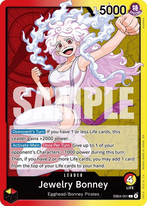 Image for Jewelry Bonney (EB04-001) (EB04-001) (Adventure on Kami's Island) - One Piece Card Game