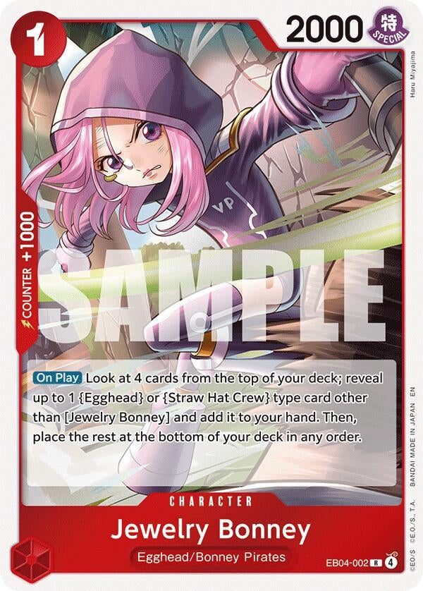 Image for Jewelry Bonney (EB04-002) (EB04-002) (Adventure on Kami's Island) - One Piece Card Game