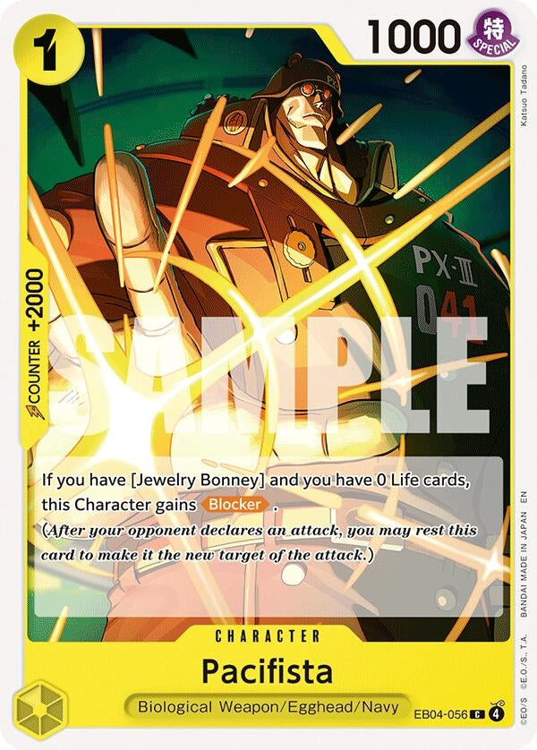 Image for Pacifista (EB04-056) (Adventure on Kami's Island) - One Piece Card Game