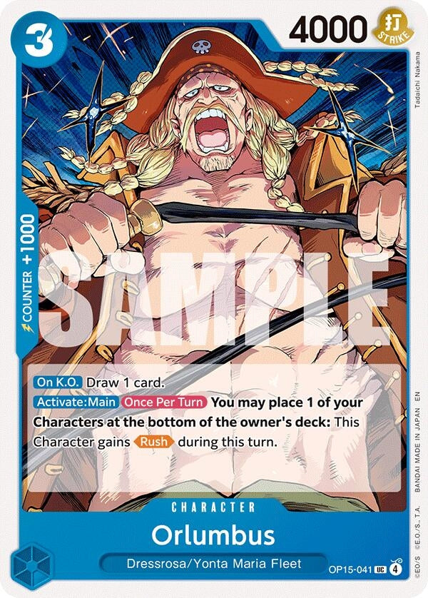 Image for Orlumbus (OP15-041) (Adventure on Kami's Island) - One Piece Card Game