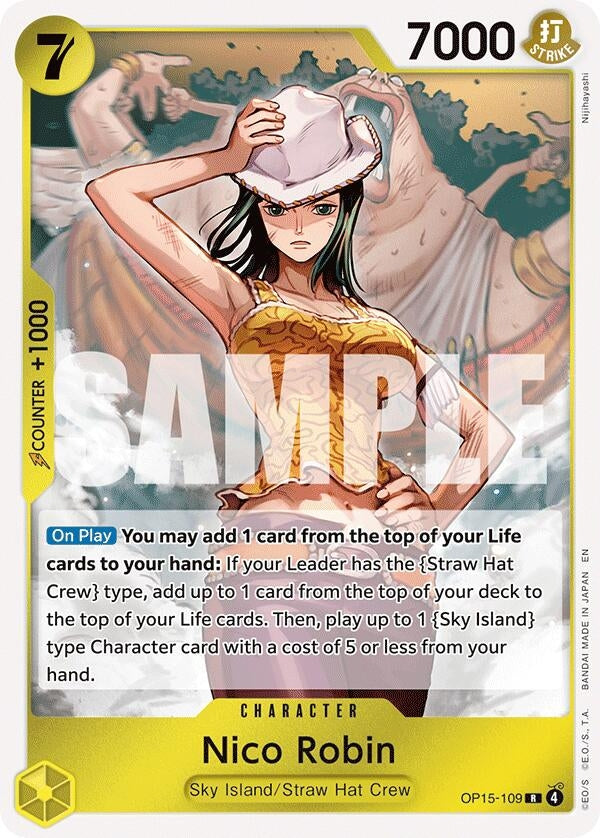 Image for Nico Robin (OP15-109) (OP15-109) (Adventure on Kami's Island) - One Piece Card Game