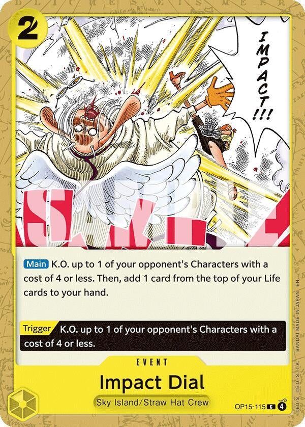 Image for Impact Dial (OP15-115) (Adventure on Kami's Island) - One Piece Card Game