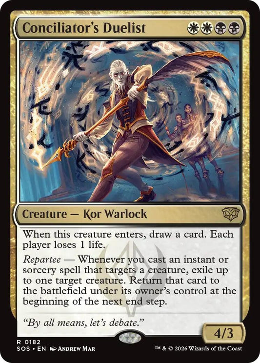 Image for Conciliator's Duelist (182) (Secrets of Strixhaven) - Magic: The Gathering