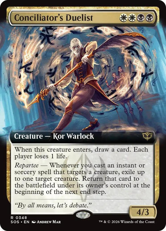 Image for Conciliator's Duelist (Extended Art) (348) (Secrets of Strixhaven) - Magic: The Gathering