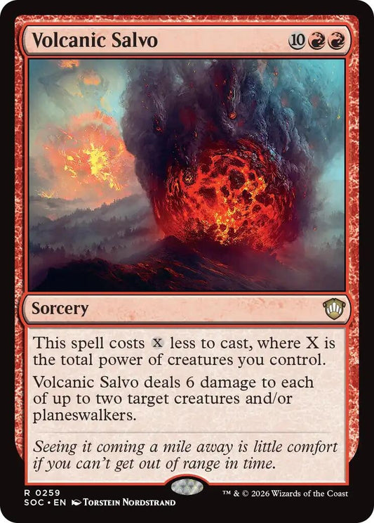 Image for Volcanic Salvo (259) (Secrets of Strixhaven) - Magic: The Gathering