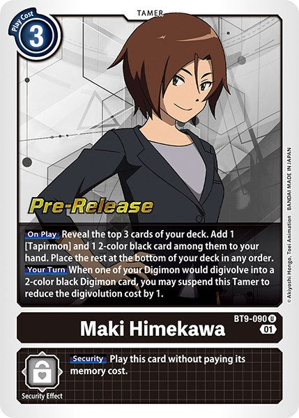 Maki Himekawa [BT9-090] [X Record Pre-Release Promos] | Red Riot Games CA