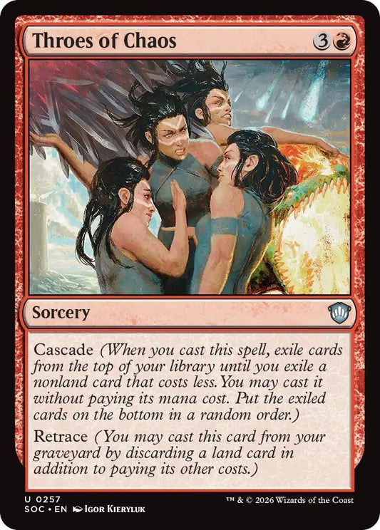 Image for Throes of Chaos (257) (Secrets of Strixhaven) - Magic: The Gathering