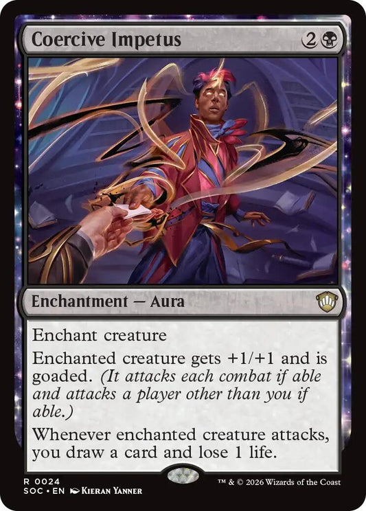Image for Coercive Impetus (24) (Secrets of Strixhaven) - Magic: The Gathering
