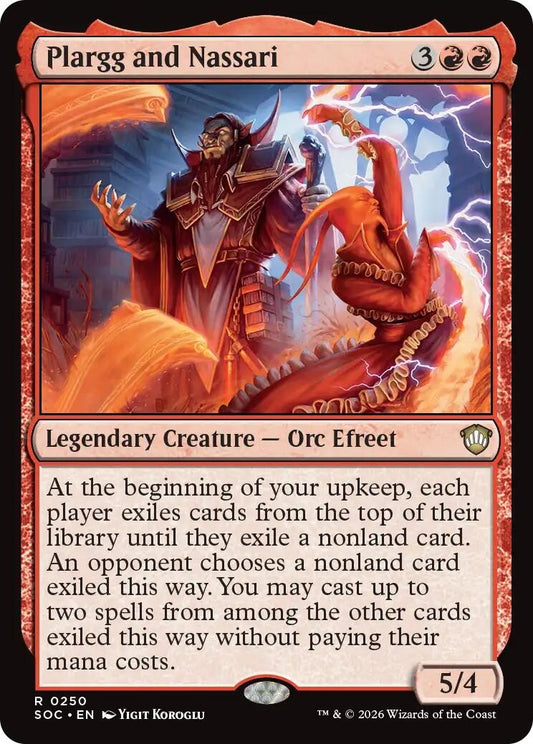 Image for Plargg and Nassari (250) (Secrets of Strixhaven) - Magic: The Gathering