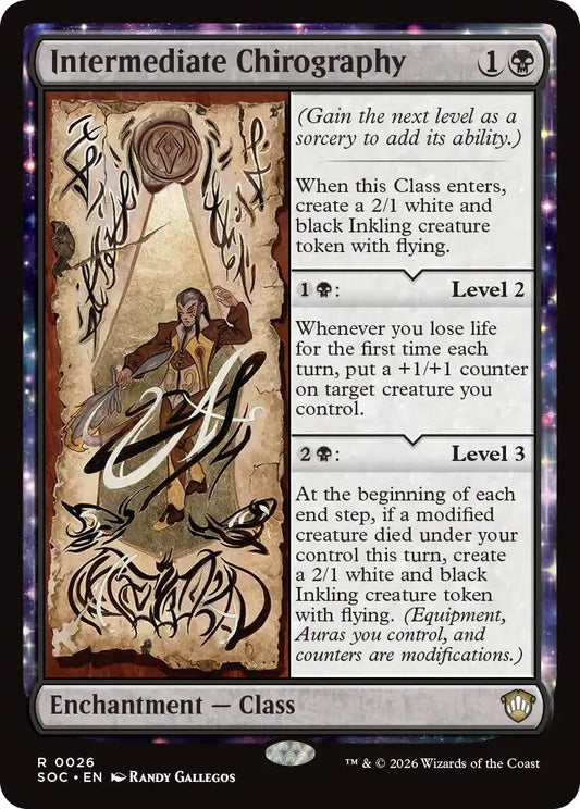 Image for Intermediate Chirography (26) (Secrets of Strixhaven) - Magic: The Gathering