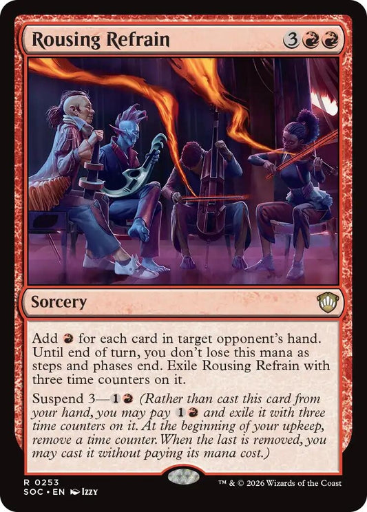 Image for Rousing Refrain (253) (Secrets of Strixhaven) - Magic: The Gathering