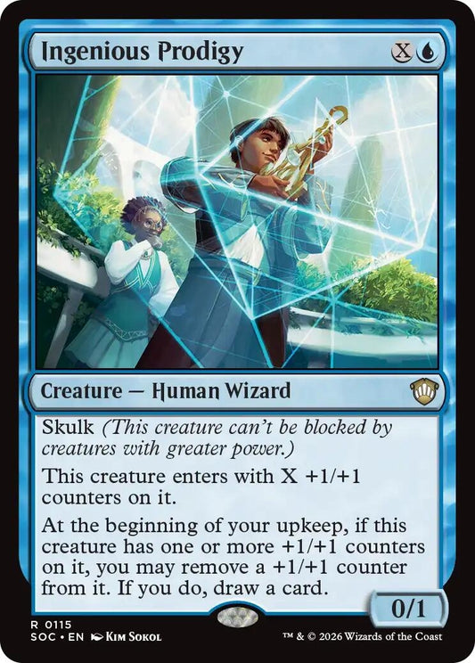 Image for Ingenious Prodigy (115) (Secrets of Strixhaven) - Magic: The Gathering