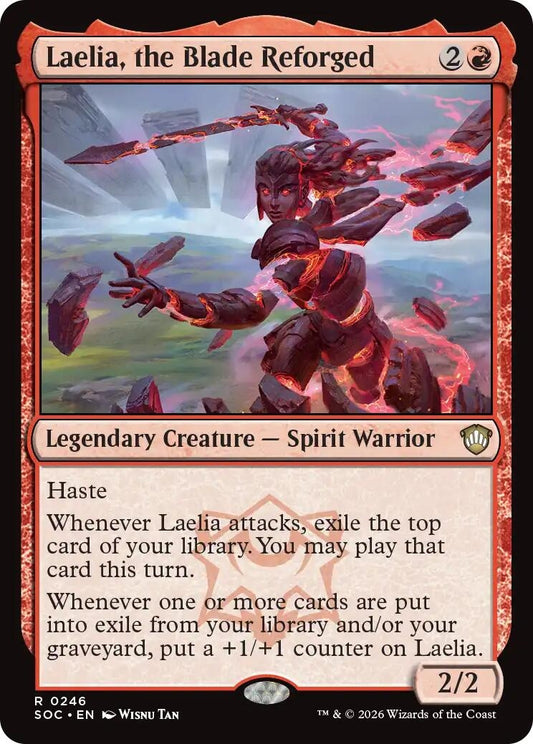 Image for Laelia, the Blade Reforged (246) (Secrets of Strixhaven) - Magic: The Gathering