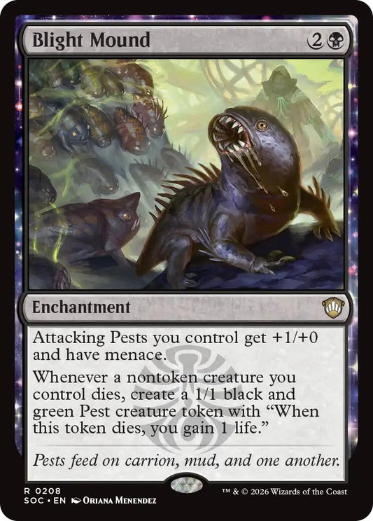 Image for Blight Mound (208) (Secrets of Strixhaven) - Magic: The Gathering
