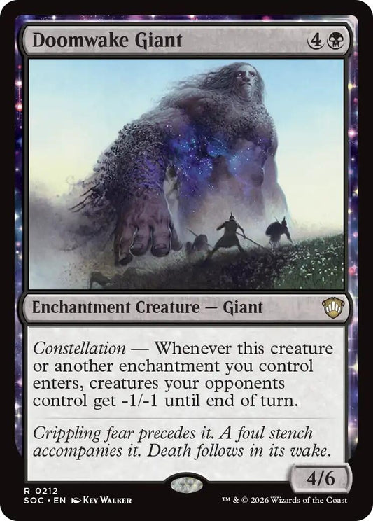 Image for Doomwake Giant (212) (Secrets of Strixhaven) - Magic: The Gathering