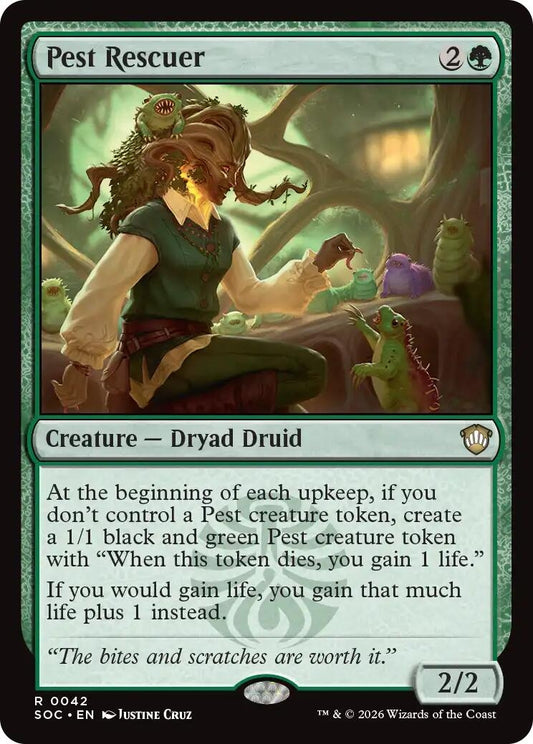 Image for Pest Rescuer (42) (Secrets of Strixhaven) - Magic: The Gathering
