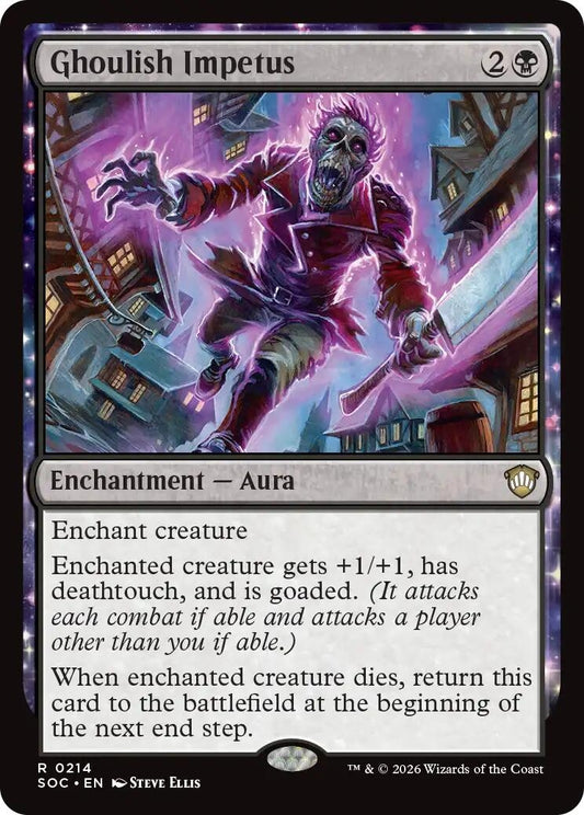 Image for Ghoulish Impetus (214) (Secrets of Strixhaven) - Magic: The Gathering