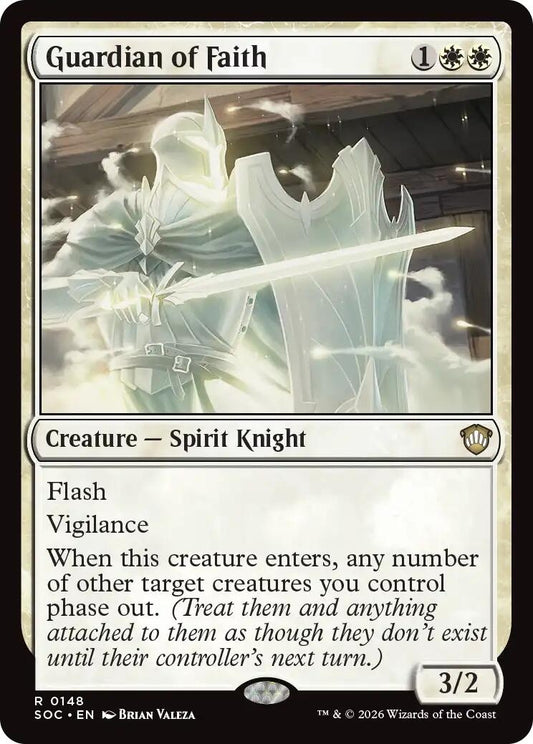 Image for Guardian of Faith (148) (Secrets of Strixhaven) - Magic: The Gathering