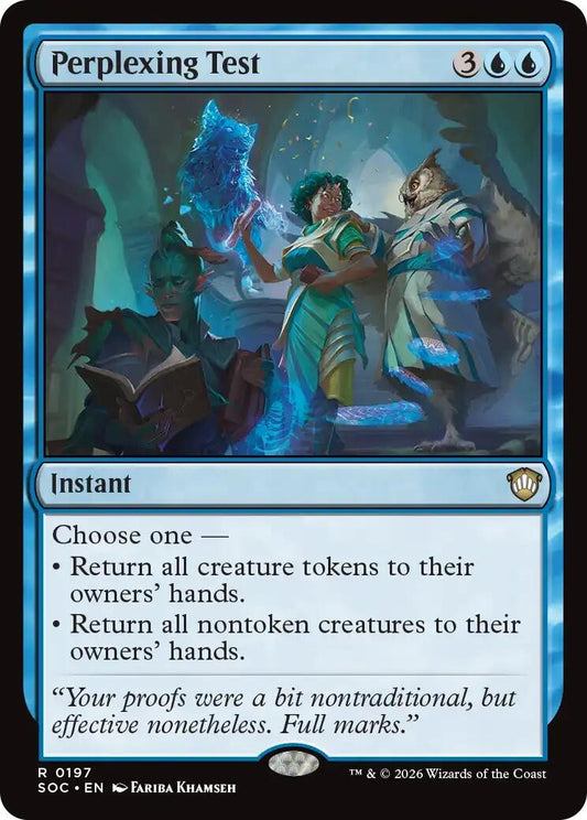 Image for Perplexing Test (197) (Secrets of Strixhaven) - Magic: The Gathering