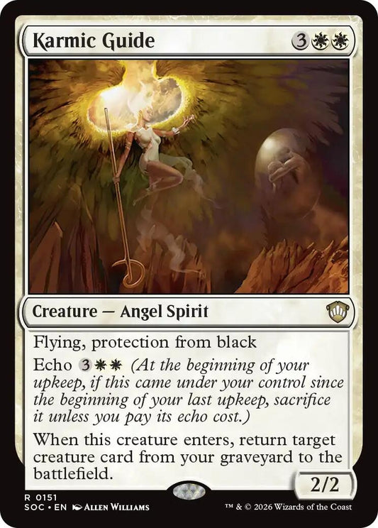 Image for Karmic Guide (151) (Secrets of Strixhaven) - Magic: The Gathering