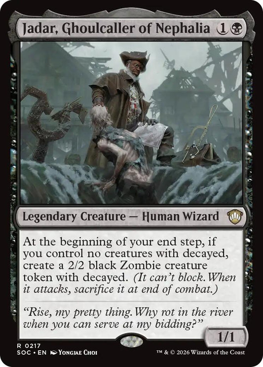 Image for Jadar, Ghoulcaller of Nephalia (217) (Secrets of Strixhaven) - Magic: The Gathering