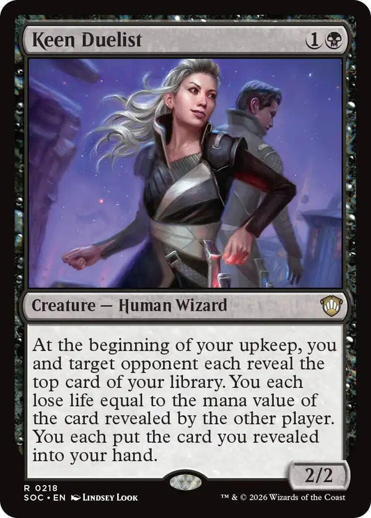 Image for Keen Duelist (218) (Secrets of Strixhaven) - Magic: The Gathering