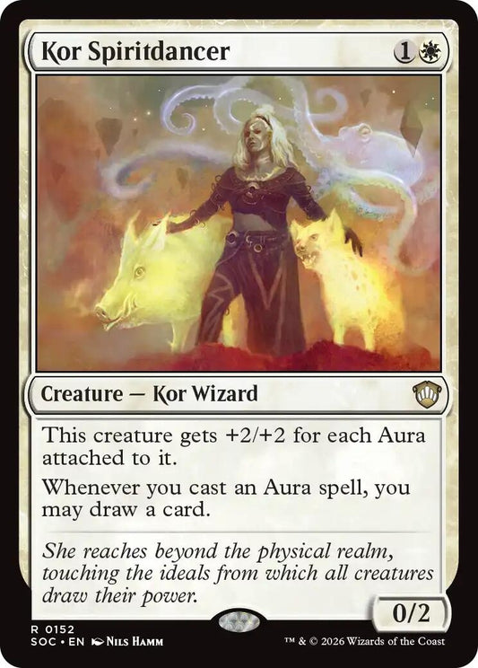 Image for Kor Spiritdancer (152) (Secrets of Strixhaven) - Magic: The Gathering