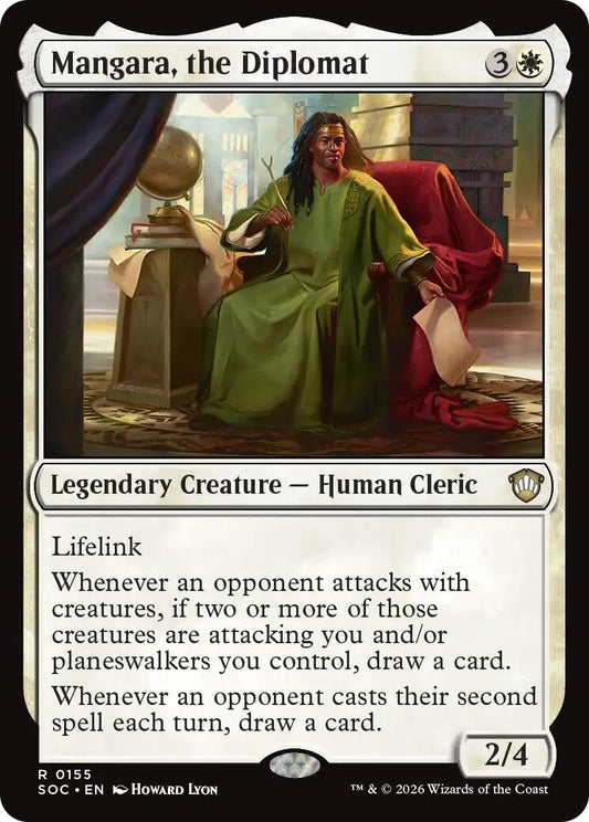 Image for Mangara, the Diplomat (155) (Secrets of Strixhaven) - Magic: The Gathering