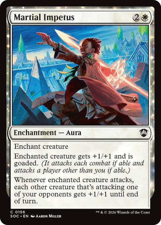 Image for Martial Impetus (156) (Secrets of Strixhaven) - Magic: The Gathering