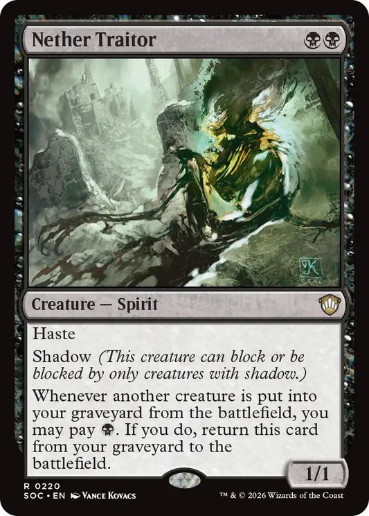 Image for Nether Traitor (220) (Secrets of Strixhaven) - Magic: The Gathering