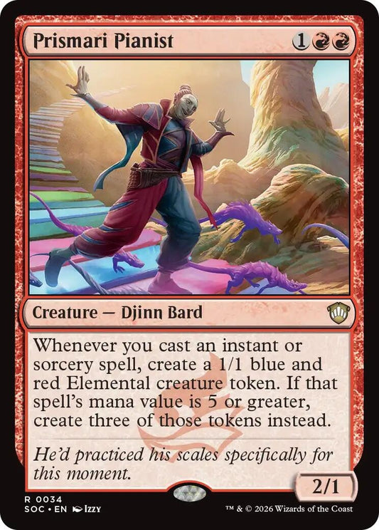 Image for Prismari Pianist (34) (Secrets of Strixhaven) - Magic: The Gathering