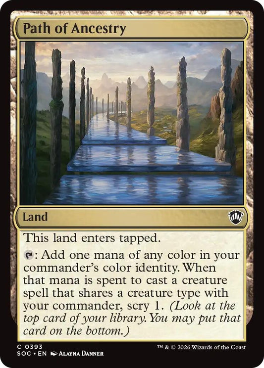 Image for Path of Ancestry (393) (Secrets of Strixhaven) - Magic: The Gathering