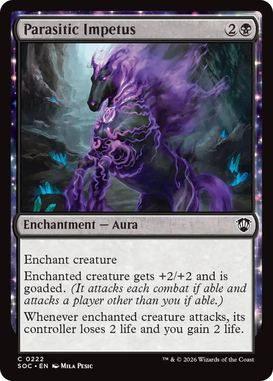 Image for Parasitic Impetus (222) (Secrets of Strixhaven) - Magic: The Gathering