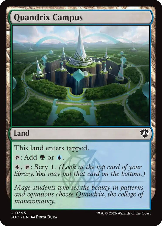 Image for Quandrix Campus (395) (Secrets of Strixhaven) - Magic: The Gathering