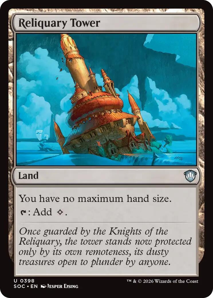 Image for Reliquary Tower (398) (Secrets of Strixhaven) - Magic: The Gathering