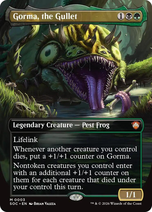 Image for Gorma, the Gullet (Borderless) (3) (Secrets of Strixhaven) - Magic: The Gathering