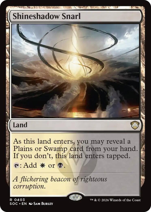 Image for Shineshadow Snarl (403) (Secrets of Strixhaven) - Magic: The Gathering