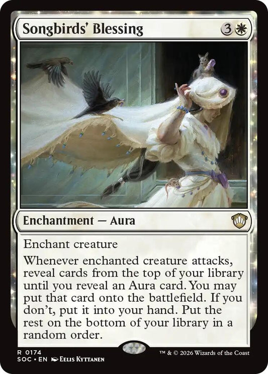 Image for Songbirds' Blessing (174) (Secrets of Strixhaven) - Magic: The Gathering
