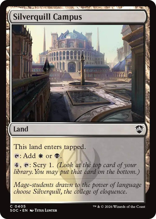 Image for Silverquill Campus (405) (Secrets of Strixhaven) - Magic: The Gathering
