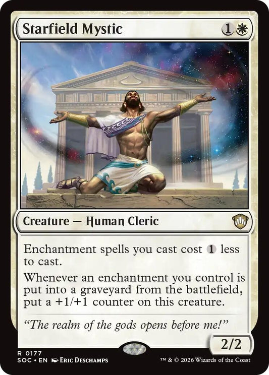 Image for Starfield Mystic (177) (Secrets of Strixhaven) - Magic: The Gathering