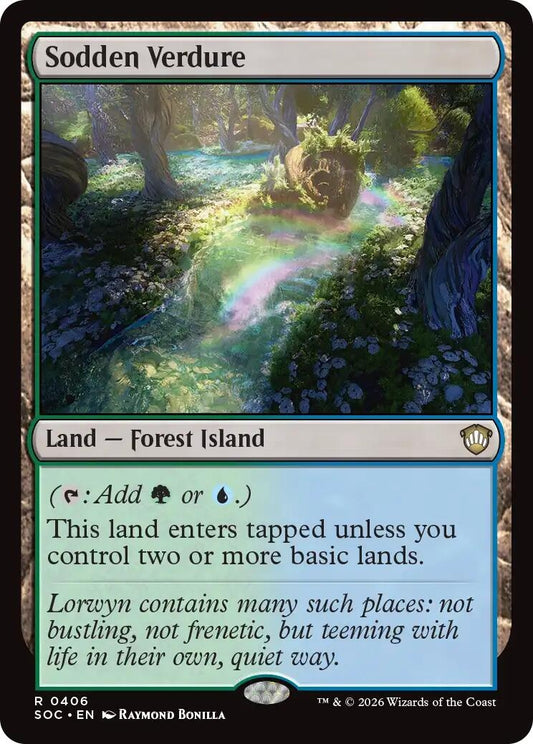 Image for Sodden Verdure (406) (Secrets of Strixhaven) - Magic: The Gathering