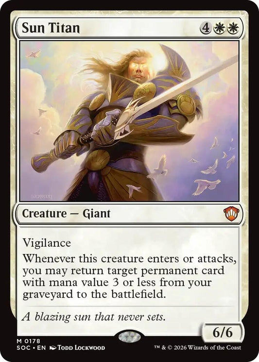 Image for Sun Titan (178) (Secrets of Strixhaven) - Magic: The Gathering