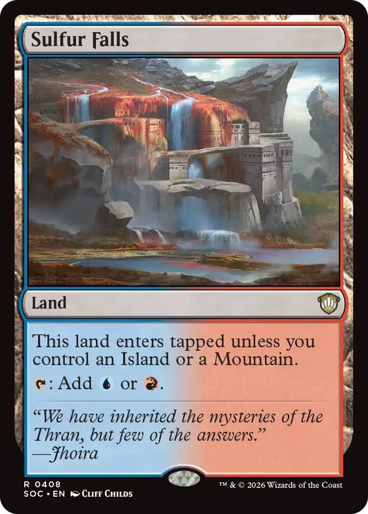 Image for Sulfur Falls (408) (Secrets of Strixhaven) - Magic: The Gathering
