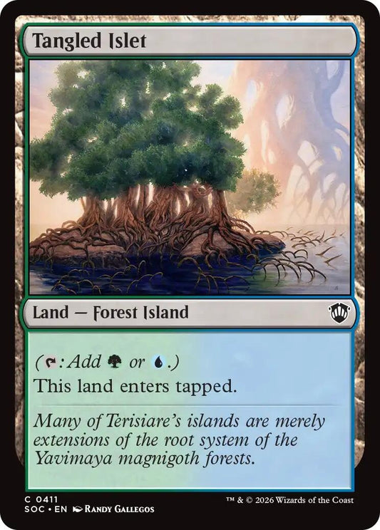 Image for Tangled Islet (411) (Secrets of Strixhaven) - Magic: The Gathering