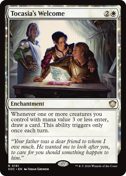 Image for Tocasia's Welcome (181) (Secrets of Strixhaven) - Magic: The Gathering