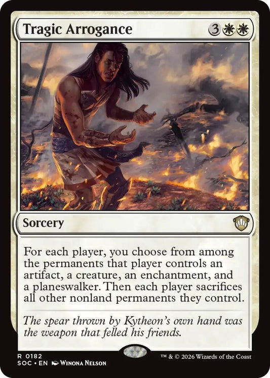 Image for Tragic Arrogance (182) (Secrets of Strixhaven) - Magic: The Gathering